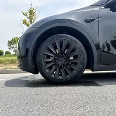 20" Helix Wheel Covers Matt Black for Model Y (2025–2026)