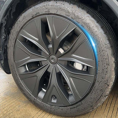19" Matt Black Aero Wheel Covers for Model YL (2026)