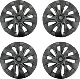 18‘’ Turbine Wheel Covers Matte Black for Model 3 (2021-2023)