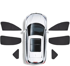 Privacy Curtains & Full Windows Sunshade For Model 3 -TESDADDY