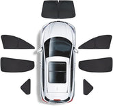 Privacy Curtains & Full Windows Sunshade For Model 3 -TESDADDY