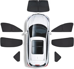 Privacy Curtains & Full Windows Sunshade For Model 3 -TESDADDY