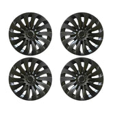 18‘’ Turbine Symmetrical Wheel Covers Matte Black for Model 3 (2024 Highland) - TESDADDY