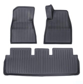3D All-Weather TPE Floor Mats for Model 3 (2024 Highland) - TESDADDY