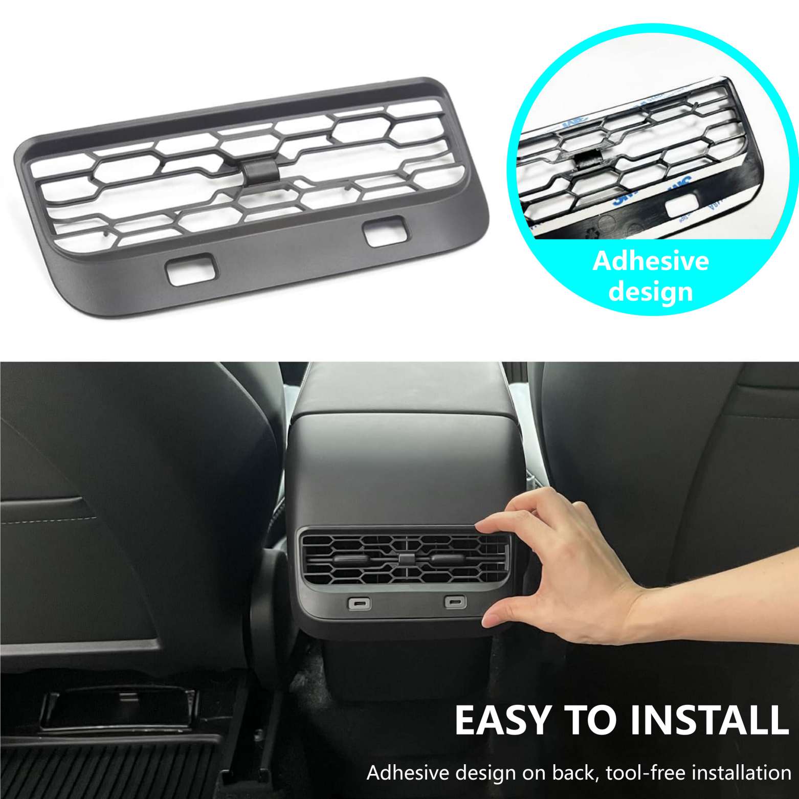 Bundle2:Protective Vent&Filters Set For Model Y