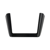 TESDADDY carbon fibre wireless phone charger surround trim for Tesla Model 3 2024–2025 and Model Y 2025 Juniper.