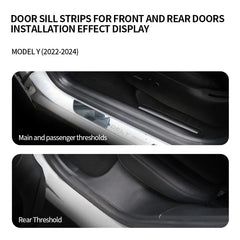 Door Sill Protector Front & Rear for Model Y