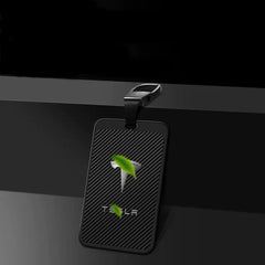 Tesla Carbon Fiber Key Card Holder Case