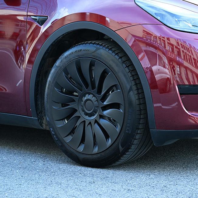 19‘’ Turbine Symmetrical Wheel Covers For Model Y - TESDADDY