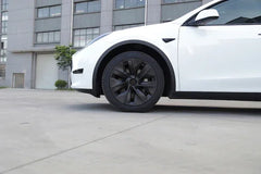 19" Matt Black Hubcap Wheel Covers for Model Y (2022-2024)