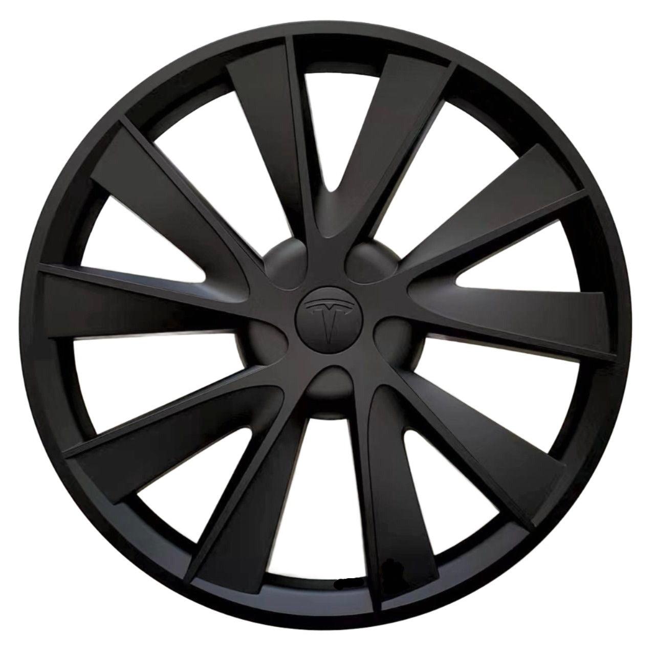 18‘’ Thunder Wheel Covers Matte Black for Model 3
