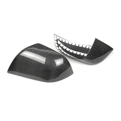Carbon Fibre Rear View Mirror Covers For Model 3(2021-2026)