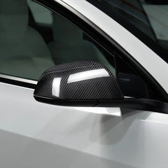 Carbon Fibre Rear View Mirror Covers For Model 3(2024-2026)