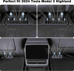 Under Seat Air Vent Grilles  For Model 3 (2024-2025)