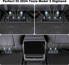 Under Seat Air Vent Grilles For Model 3 (2024-2026)