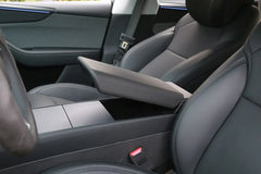 Armrest protector helping prevent scratches, stains and everyday wear on the center armrest