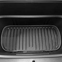 Custom-fit TPE front boot liner installed in Model Y 2025–2026