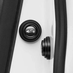 Shock-absorbing door pad helping reduce impact and closing noise