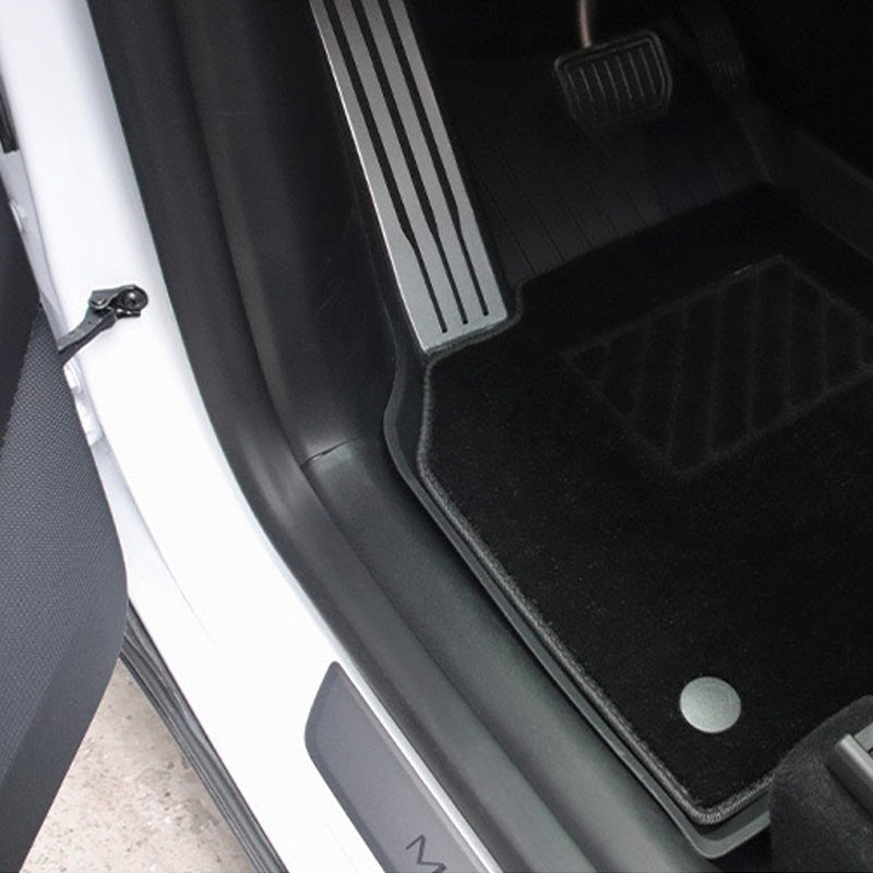 Door sill protector installed on Model Y L (2026)