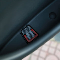 Anti-slip insert pad inside the door storage tray for Model Y L preventing items from sliding