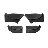 Complete set of door storage trays for Model Y L 2026 including front and rear door pocket organizers