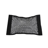 Elastic car trunk mesh storage net