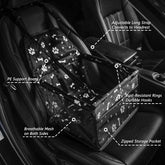 Key features of the foldable pet car seat and travel bed