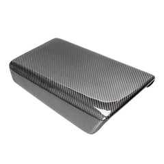 Real carbon fibre armrest cover for Model 3 (2024–2026) and Model Y (2025–2026)