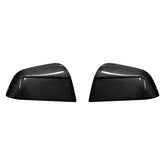 Real carbon fibre rear view mirror cover set for Model Y (2025–2026)