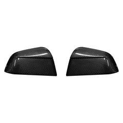 Real carbon fibre rear view mirror cover set for Model Y (2025–2026)