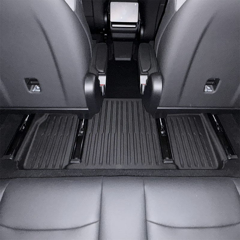 Rear centre floor mat coverage for Tesla Model Y L (2026)