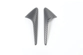 Carbon fibre side indicator camera caps for Model 3 (2024–2026) and Model Y (2025–2026)