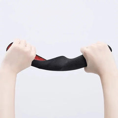 Flexible steering wheel grip grab cover made from durable wear-resistant material