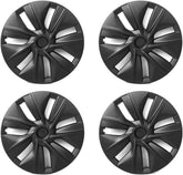 19‘’ Matte Black Hubcap Wheel Covers for Model Y