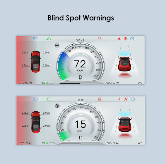 6.2'' Screen Dashboard  Instrument Cluster For Model 3/Y