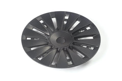 18‘’ Helios Wheel Covers Matte Black for Model 3 (2024 Highland) - TESDADDY