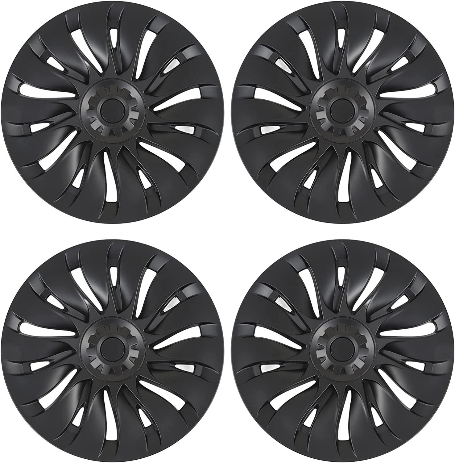 19‘’ Turbine Symmetrical Wheel Covers For Model Y - TESDADDY