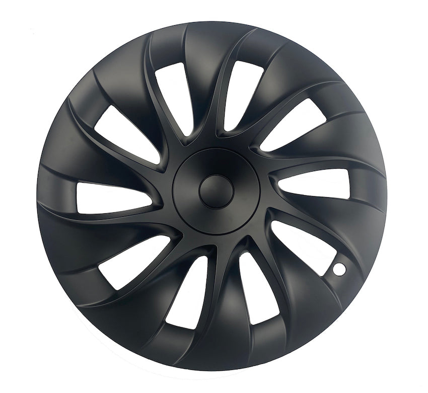 20‘’ Turbine Wheel  Covers  Matte Black for Model Y
