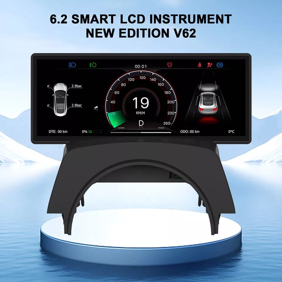 6.2'' Screen Dashboard  Instrument Cluster For Model 3/Y