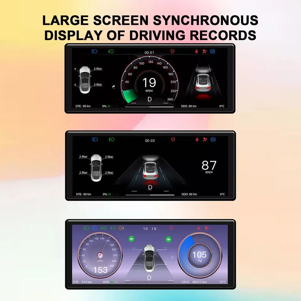 6.2'' Screen Dashboard  Instrument Cluster For Model 3/Y