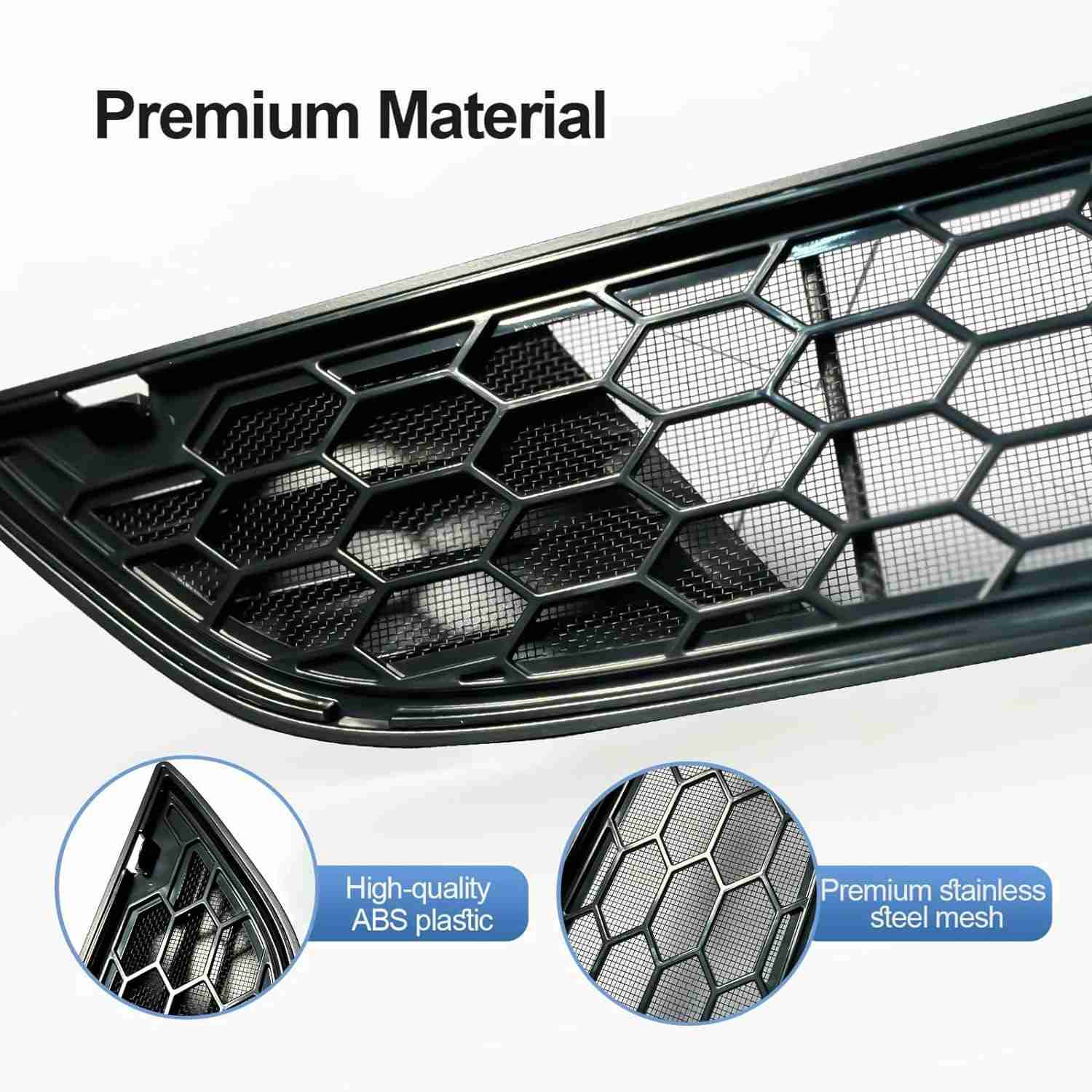 Radiator Protective Mesh Grill Panel For Model 3(2024Highland)