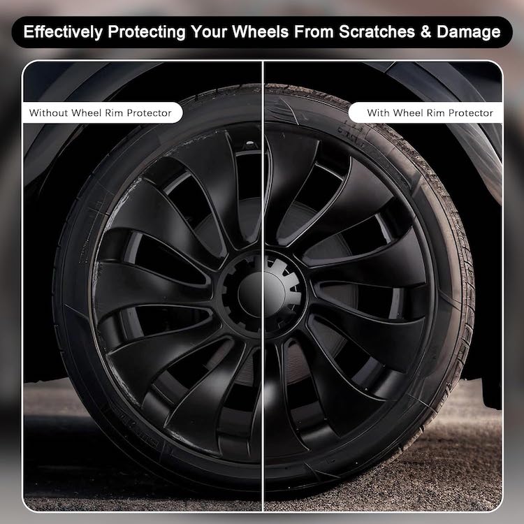 21″ Induction Wheel Protector For Model Y - TESDADDY