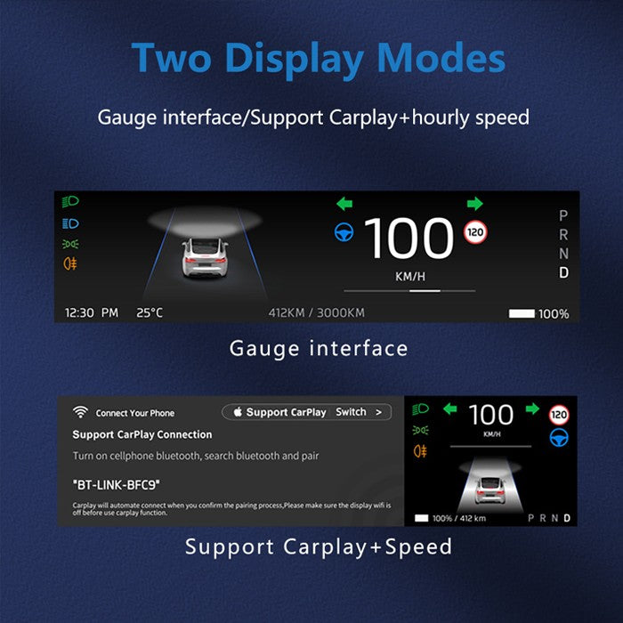 8.8" Smart LCD Display  For Model 3/Y