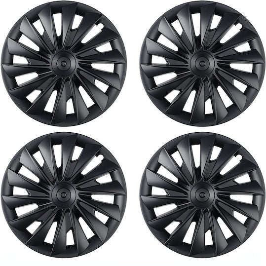 18‘’ Blade Wheel Covers Matte Black For Model 3(2024Highland)