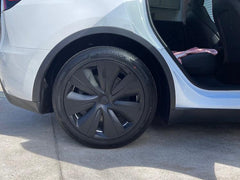 19‘’ S Stype Matte Black Wheel Covers For Model Y