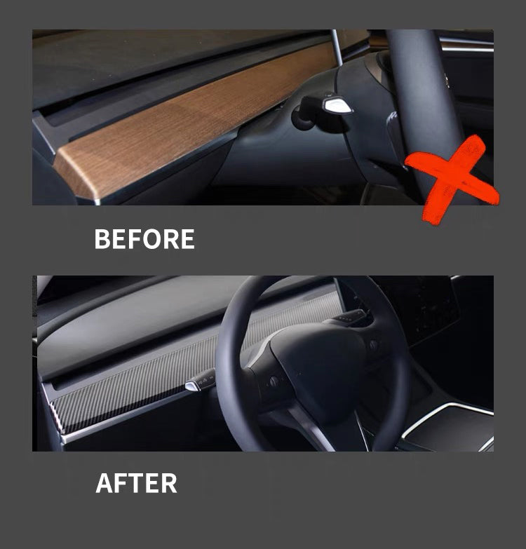 Dash & Door Inlays Covers For Model 3/Y