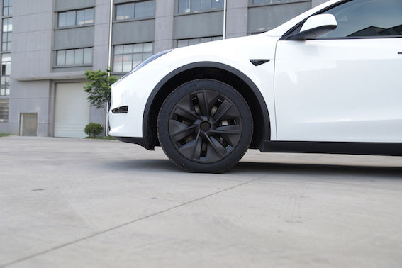 19‘’ Matte Black Hubcap Wheel Covers for Model Y