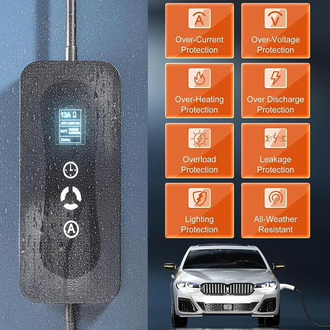 Portable EV Home Charging Cable