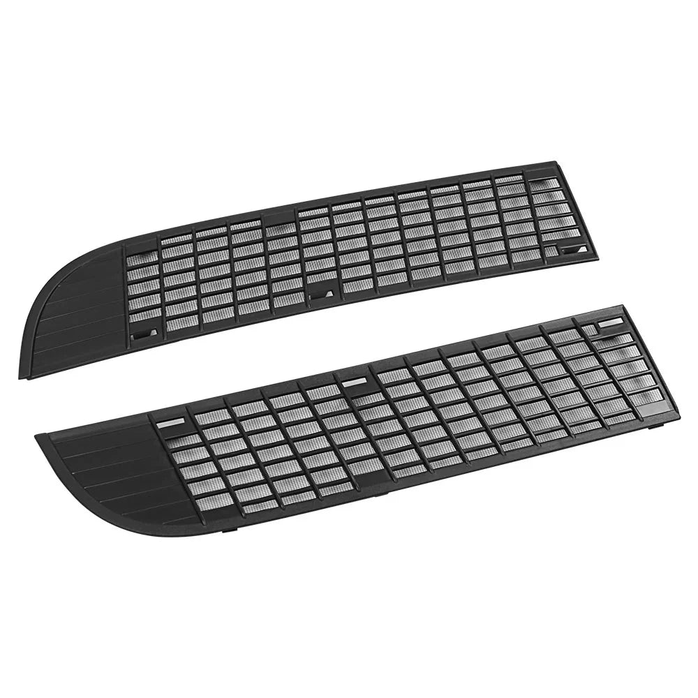 Close-up of the air vent inlet mesh shield cover