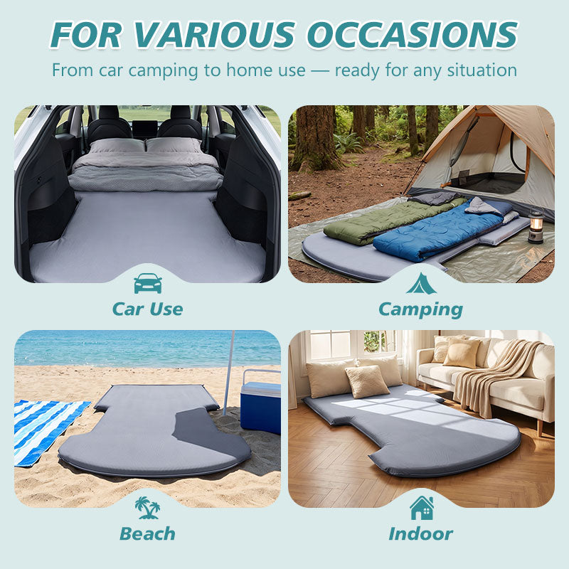 Camping mattress suitable for travel, camping, and outdoor use